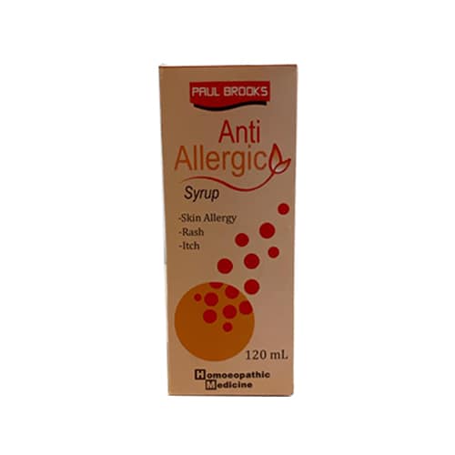 Paul Brooks Anti Allergic Syp 120ml (skin Allergy Support)